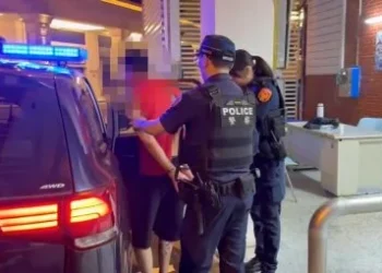 路倒救護現場突爆衝突！男子涉攻擊4人　花蓮警當場逮捕送辦