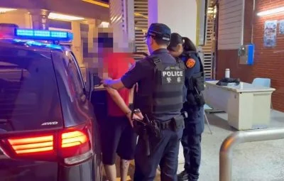路倒救護現場突爆衝突!男子涉攻擊4人 花蓮警當場逮捕送辦