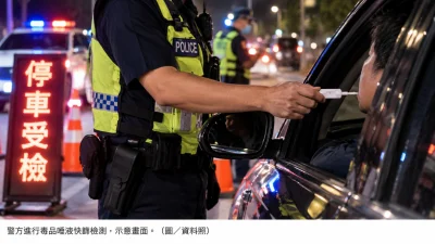 毒駕重罰新制一次看!拒絕唾液快篩首罰27萬 累犯無上限、車輛恐遭沒入