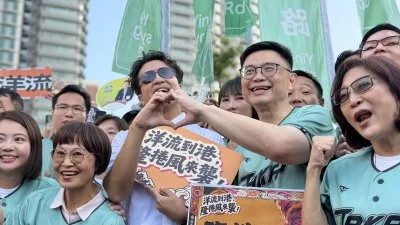 藍綠同日高雄大車拚!賴瑞隆嗆柯志恩、蔣萬安:走出同溫層來辯