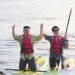 「洋流」吹進高雄港!賴瑞隆帶沈伯洋走英雄路 人潮擠爆現場
