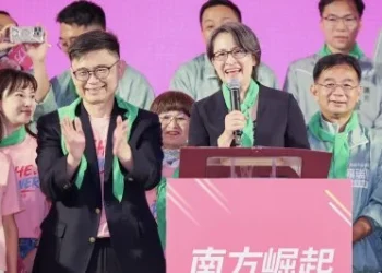 「隆捲風」變「隆貓」　蕭美琴站台賴瑞隆：溫暖可愛又有爆發力