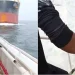 影/海上追撞影片瘋傳!散裝貨輪撞中國漁船 船身傾斜「海水灌入」船員倒一片