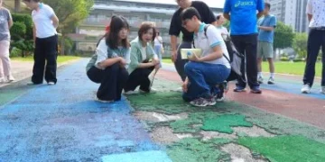 台中5校跑道球場待整建　何欣純偕議員會勘爭取2983萬元改善