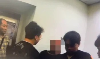 北捷流血衝突！女勸男不要講電話被打臉　嘴角受傷流血