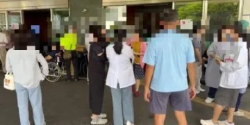 快訊／台南市立醫院突傳火警！2樓疑電線走火　緊急疏散