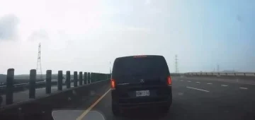 國道3號賓士租賃廂型車惡意逼車！　國道警受理檢舉究辦