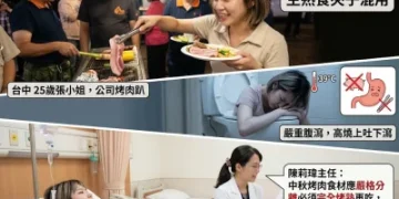 中秋烤肉腸胃炎 就醫增2成   她疑吃未烤熟五花肉「慘坐馬桶3小時」