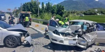 中秋節傳悲劇！　花蓮車禍1人死亡5人受傷