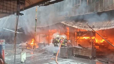 新莊大火延燒香舖!店家急澄清「並非本店起火」 消防:早餐店起火波及