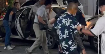 逮捕畫面曝光！ 疑土地買賣糾紛砍人　警方員林鬧區逮3嫌