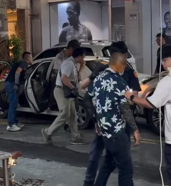 逮捕畫面曝光! 疑土地買賣糾紛砍人 警方員林鬧區逮3嫌