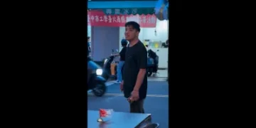 「戶外抽菸有問題嗎？」台中男距用餐區僅幾步爆口角　影片掀二手菸爭議
