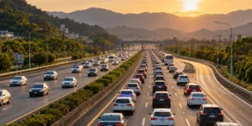 4天連假進入第3天！北返車潮今起湧現　高公局曝「好走時段」