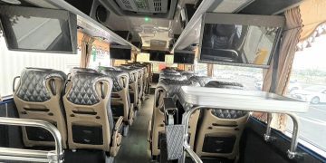 好市多新高雄店交通改善！大批交管人員「站著等車」　接駁車頻空跑