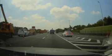 獨家/緩撞車又挨撞！國3南下157K Volvo撞上　事故現場曝光
