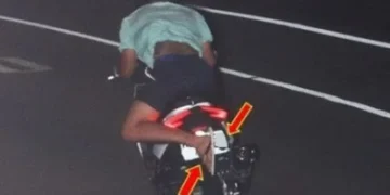 腳遮車牌意圖逃避超速取締！　苗栗機車騎士異想天開仍難逃法網