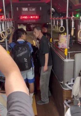 國中生公車內與老翁擦撞遭訓斥網友怒了! 校方:提供必要的協助與支持