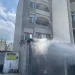 新竹民宅疑似氣爆引發火警! 1名男子受困消防隊員救出
