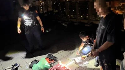 安全帽竊賊睡大樓頂被逮!警驗出「依託咪酯+安毒」 友人一句話出事了