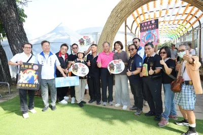 南投茶博人氣旺 許淑華攜手地檢署宣導反賄選