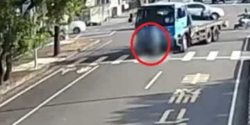 老翁走斑馬線被撞重傷進加護病房！　苗栗大貨車闖禍
