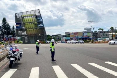 國慶連假台中車潮要來了!中警出動空拍機監控 「這3天」留意塞車