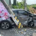 中埔母女共乘機車被撞骨折! 肇事者酒駕還逆向