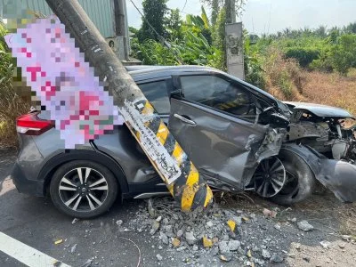 中埔母女共乘機車被撞骨折! 肇事者酒駕還逆向