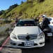 武嶺賓士C300違停擋車潮！警方出手了　涉妨害公眾往來安全將函送檢方