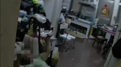 台中56歲男煮糖水救低血糖母親卻跌倒!8旬老母急按求救鈕 警火速到場救援