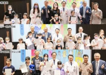 彰基兒童醫院辦繪畫「非比賽」　讓家長從孩子畫作開啟親子對話