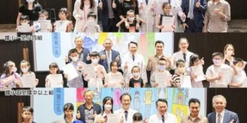 彰基兒童醫院辦繪畫「非比賽」　讓家長從孩子畫作開啟親子對話