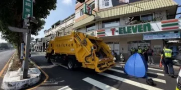 老婦遭彰化市清潔車輾斃 肇責彰化分局釐清中