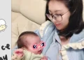 愷樂產雙胞胎後「曝光孕婦寫真」！拉布條歡迎女兒回家