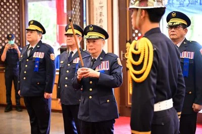 警政署秋祭追思殉職警察英靈 署長張榮興率員警代表致敬先賢