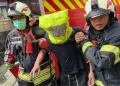 竹北住宅火警1人OHCA! 送醫後恢復心跳