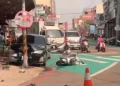 駕車打瞌睡肇逃!彰化自小客車撞倒79歲翁再撞號誌桿 駕駛落跑