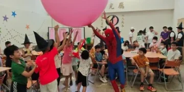 員林國際青年商會魔法傳愛公益活動,陪伴家扶兒快樂成長