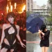 DJ SODA颱風天慘被強風吹翻傘!滿臉狼狽當街尖叫崩潰