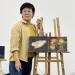 退休警職追逐藝術夢！林映璇《看見・迴響》畫展　義賣半數所得助啟聰學校