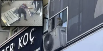 影／監視器畫面曝光！土耳其男為救小貓「下秒欄杆斷裂」　3樓墜落摔死